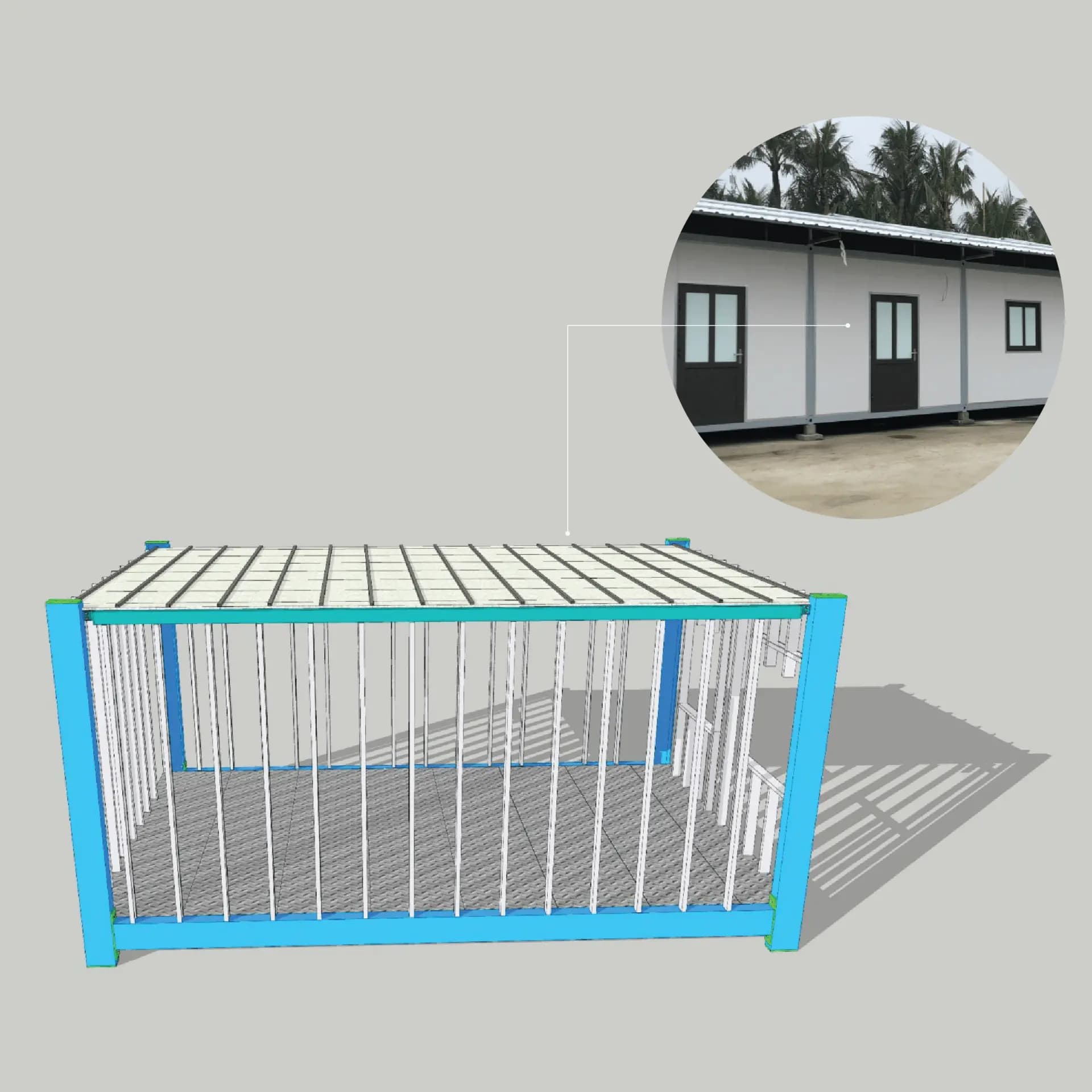 Low cost modular housing